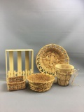 Group of 5 baskets and more