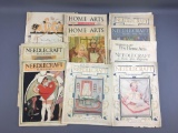 Group of vintage needle craft and home arts magazines