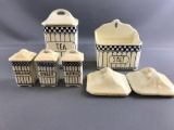 Porcelain Kitchen Canisters