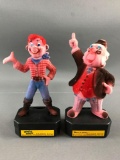 Howdy Doody and Phineas T Buster Banks