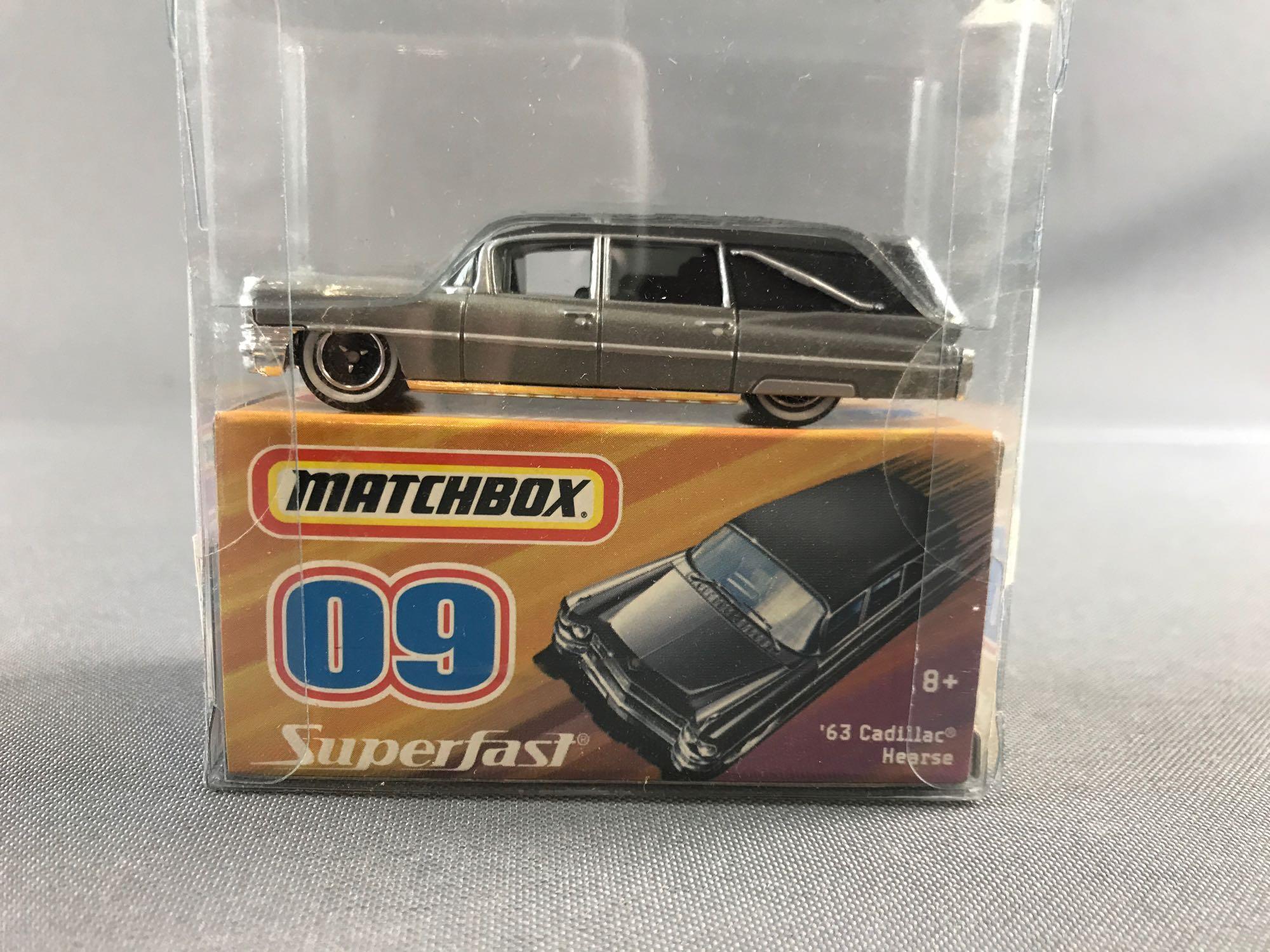 Matchbox hearse sales