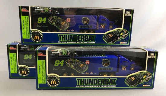 Racing Champions Thunderbat Die Cast Toy Transporter and Cars in Original Packaging