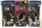 Group of 3 Star Trek The Next Generation Collector Series and First Contact Action Figures