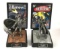 Group of 2 Comic Book Champions Batman and Joker Fine Pewter Statues