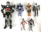 Group of 1990's Beetle Burg and VR Trooper Action Figures
