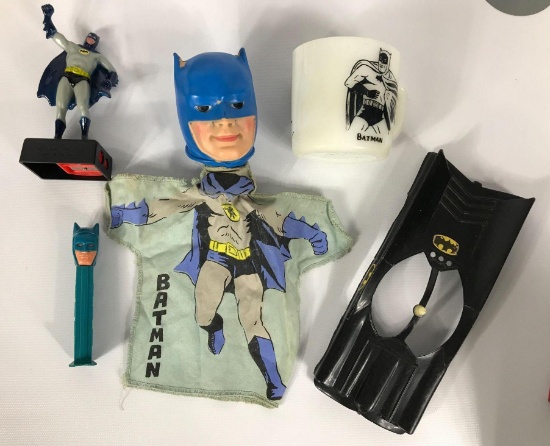 Group of Vintage Batman Items