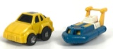 Group of 2 Hasbro 1984/85 Transformers Autobot Minibots Featuring Bumblee and Seaspray