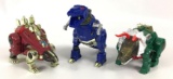 Group of 3 Hasbro Transformers Autobots Dinobot Action Figures