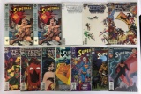 Group of 12 DC Comics Superman and Justice League Comic Books