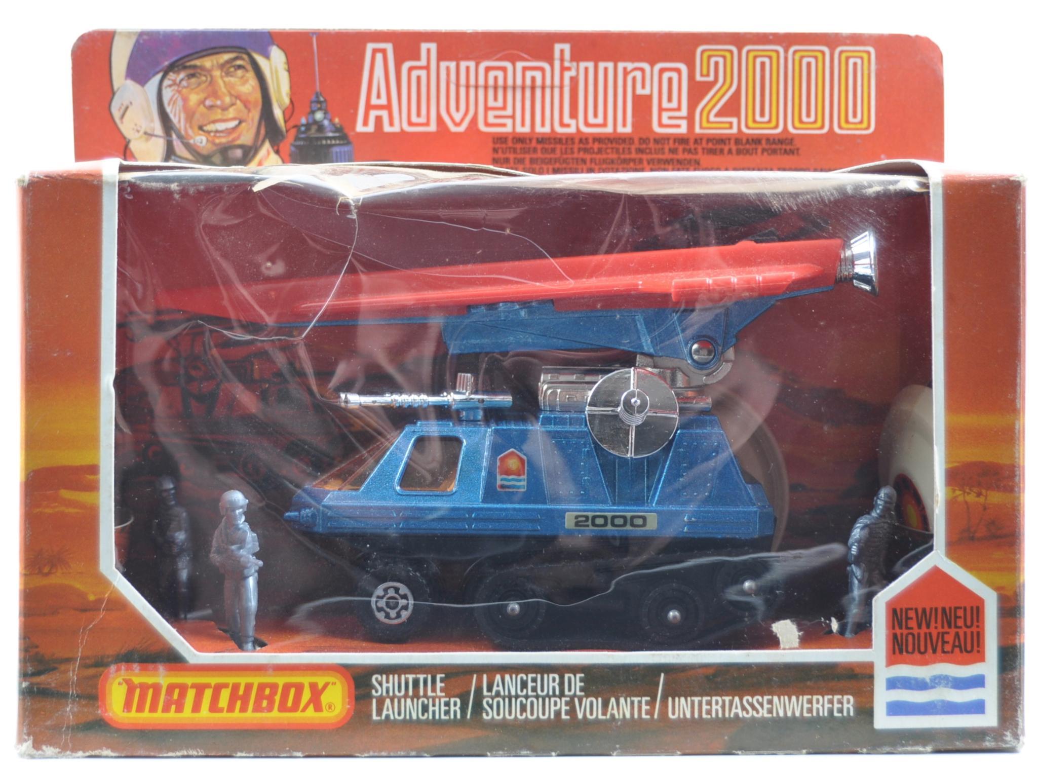 日本未発売　Matchbox Launchers Base 2000 ミニカー Rare Matchbox Adventure 2000 K-2006 Shuttle | Proxibid