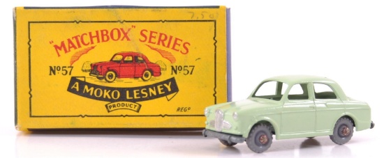 Matchbox No. 57 Wolseley 1500 Die-Cast Car with Original Box