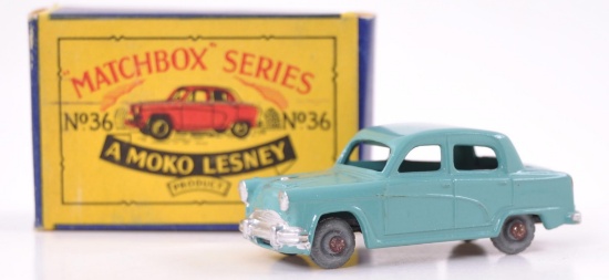 Matchbox No. 36 Austin A50 Die-Cast Car with Original Box