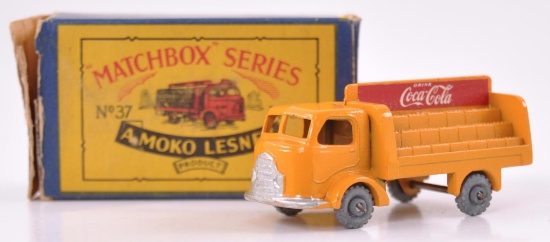 Matchbox No. 37 Coca-Cola Karrier Bantam 2 Ton Die-Cast Truck with Original Box