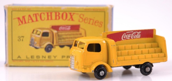 Matchbox No. 37 Coca-Cola Karrier Bantam 2 Ton Die-Cast Truck with Original Box
