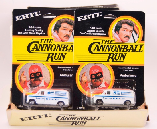 ERTL Cannonball Run Die-Cast Vehicle Cardboard Countertop Store Display  with Cars | Art, Antiques & Collectibles Toys Diecast & Toy Vehicles |  Online Auctions | Proxibid