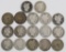 Lot of (17) Barber Silver Dimes.