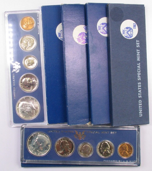 Lot of (6) U.S. Special Mint Sets.