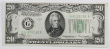 1934-A $20 Federal Reserve Note.