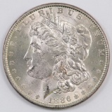 1886 P Morgan Dollar.