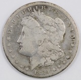 1889 CC Morgan Dollar.