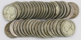Lot of (40) 1939 S Jefferson Nickels.