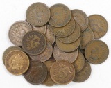 Lot of (28) Indian Head Cents.