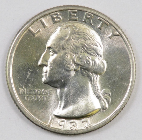 1932 P Washington Silver Quarter.