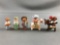 Large group of Vintage Mexican Clay Miniature folk art figures