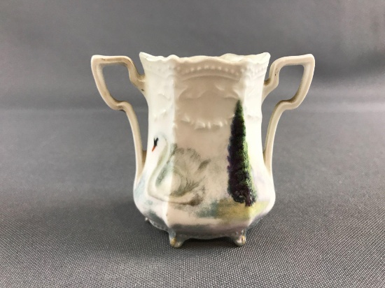 R S Prussia Antique China Toothpick Holder