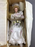 A Bouquet so Fair Ashton Drake porcelain doll in original box