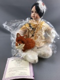 Fleetness Of the Swift Fox Ashton Drake porcelain doll in original box