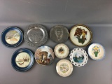 Group of 10 Vintage Decorative Plates and more