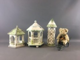 Group of 5 Garden House decor and more