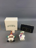 Group of 2 Christopher Radko Snowmen Ornaments