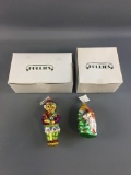 Group of 2 Christopher Radko Ornaments