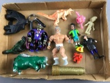 Group of random toys