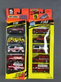 Matchbox 5 pack Fire gift sets in original packaging