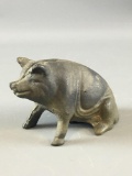 Vintage Cast-iron Pig Bank