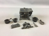 Antique Cast-iron Mini Stove and more