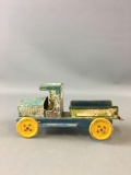 Antique Tin 118 Derrick Truck