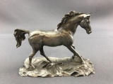 Pewter Horse Figure