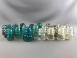 Group of Antique Glass Insulators