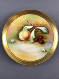 Hand painted Pickard plate signed by artist