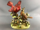 Cardinal by Andrea ceramic bird figure