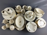 Holly set of dishes by Pickard China