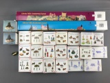 Group of Liberty Falls accessories and figures in original boxes