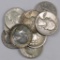 Lot of (10) Washington Silver Quarters.