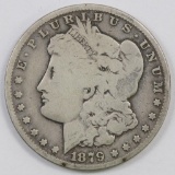 1879 CC Morgan Silver Dollar.