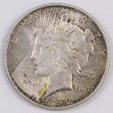 1922 D Peace Silver Dollar.