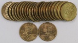 Roll of (25) Sacagawea Dollars,